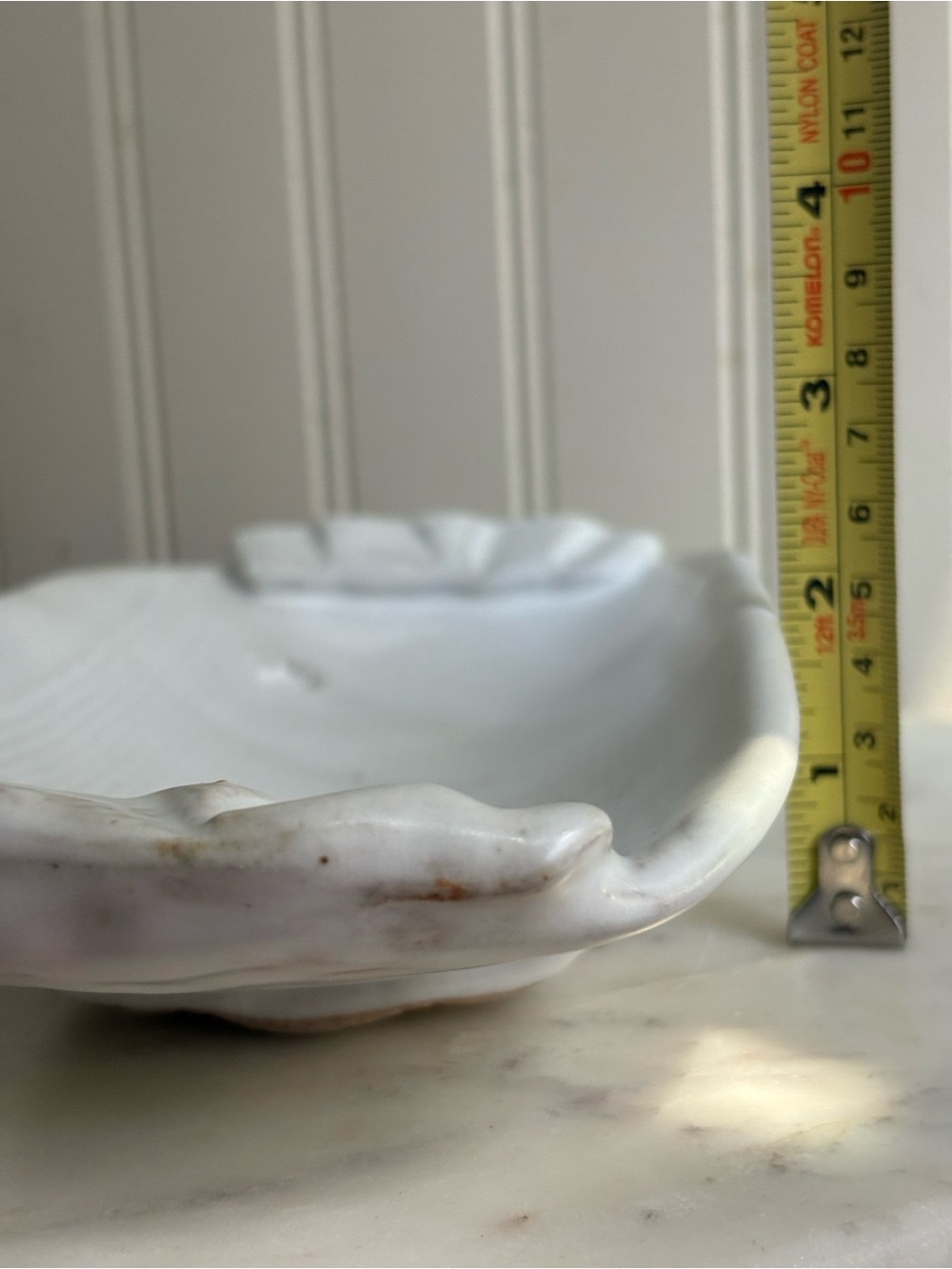 Handmade Studio Pottery Footed Serving Plate/Trinket Dish Rustic Primitive Boho - Picture 15 of 15